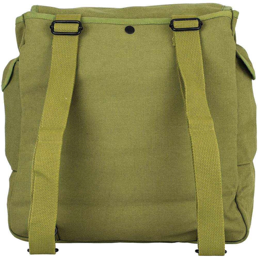 Canvas Musette Bag Large 15"