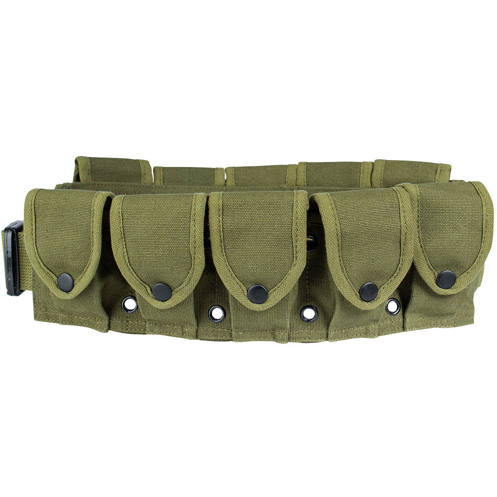 Canvas Cartridge Belt - 10 Pocket