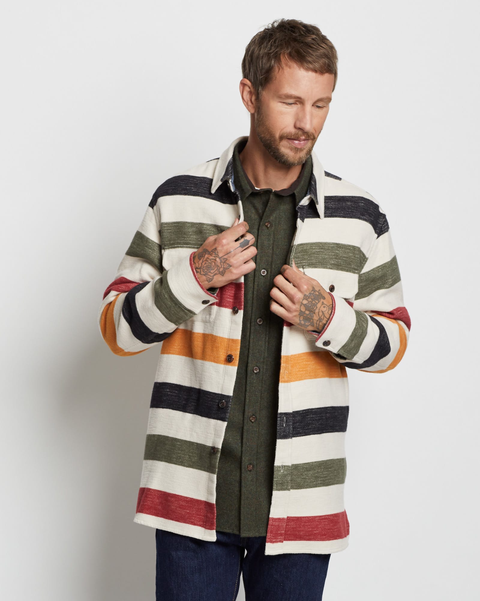 Pendleton Men's Driftwood Chamois Shirt