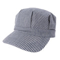 Rothco Hickory Striped Engineer Cap - Blue