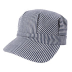 Rothco Hickory Striped Engineer Cap - Blue