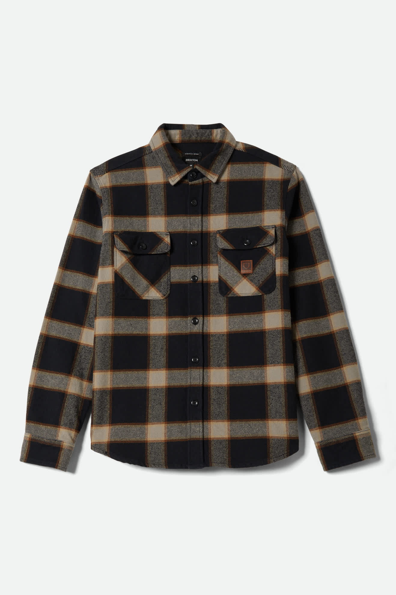 Brixton Men's Bowery Heavyweight Long Sleeve Flannel