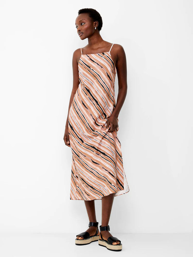 Women's Gaia Flavia Textured Dress - Mocha Mousse