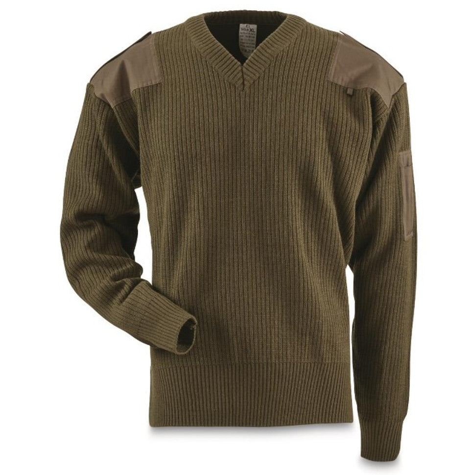 Italian OD Commando Sweater Like New