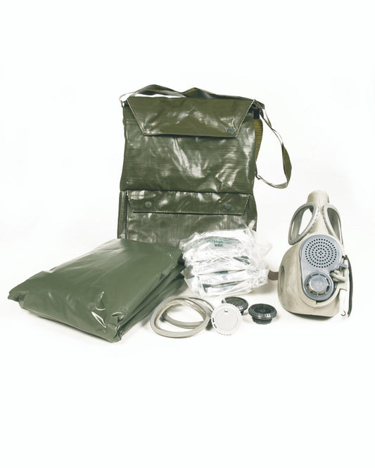 Czech M10 M Gas Mask W/ Filters Like New- SURPLUS