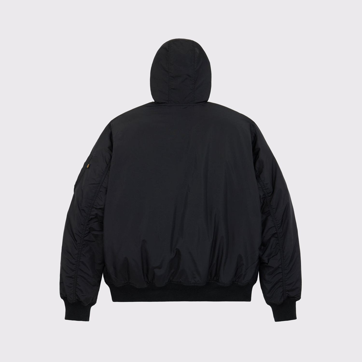 Alpha MA-1 Hooded Oxford Flight Jacket