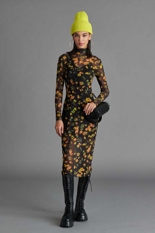 Women's Vivienne Dress - Black Multi