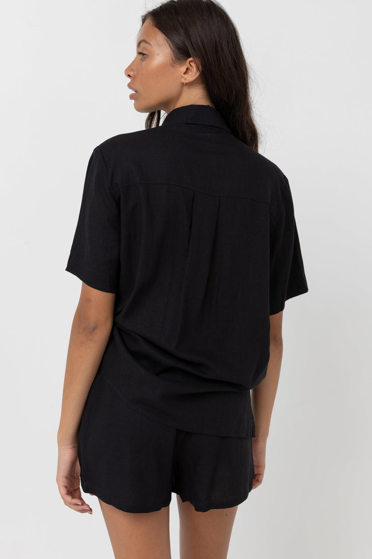 Women's Classic Lounge Shirt - Black