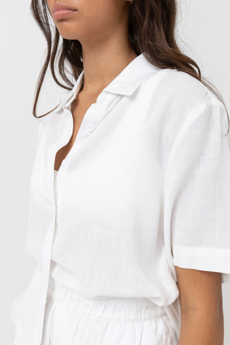 Women's Classic Lounge Shirt - White