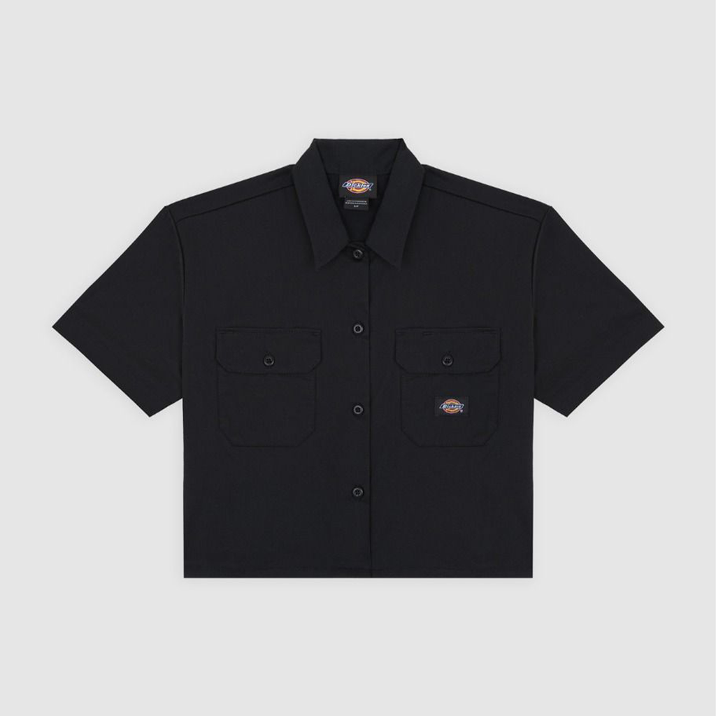 Women's S/S Cropped Work Shirt