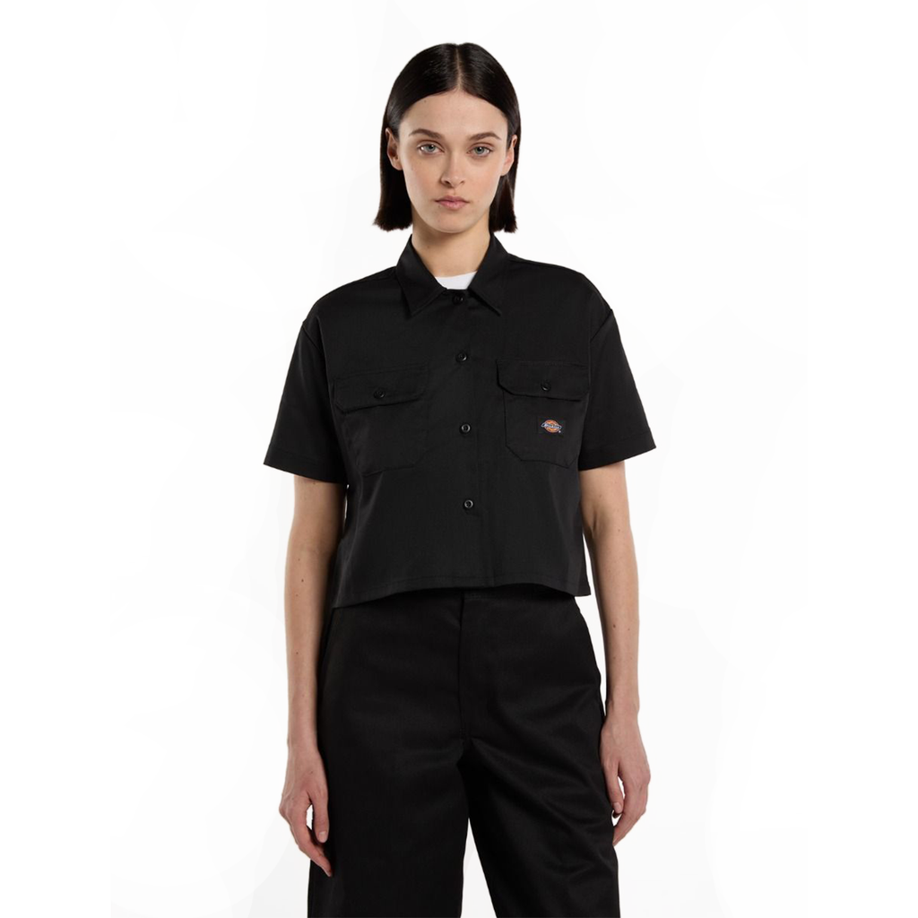 Women's S/S Cropped Work Shirt