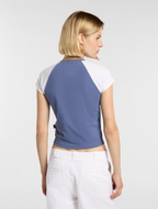 Derby Raglan Short Sleeve Tee W