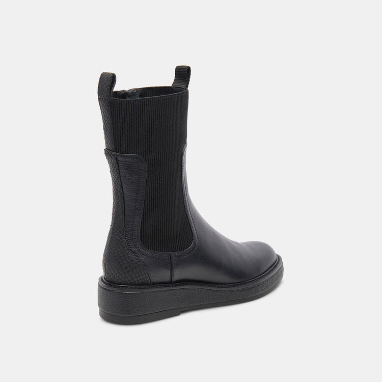 Women's Elyse H2O Boots - Black Leather
