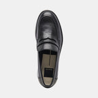 Women's Yanni Platform Loafers - Black Leather