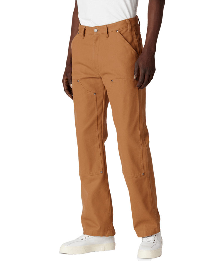 Men's Double Front Duck Pant - Stonewashed Brown Duck