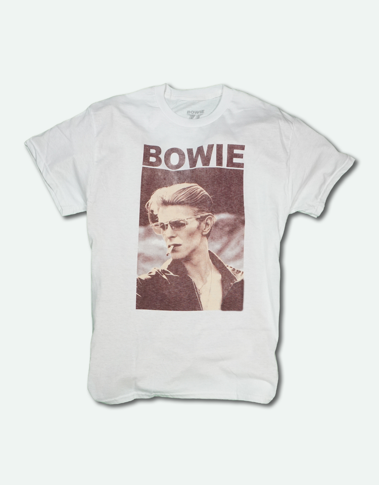 David Bowie (Smoke Photo White) Tee