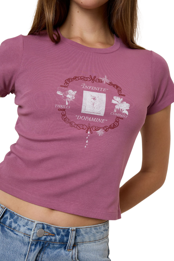 Dopamine Mini Tee - Delta Berry