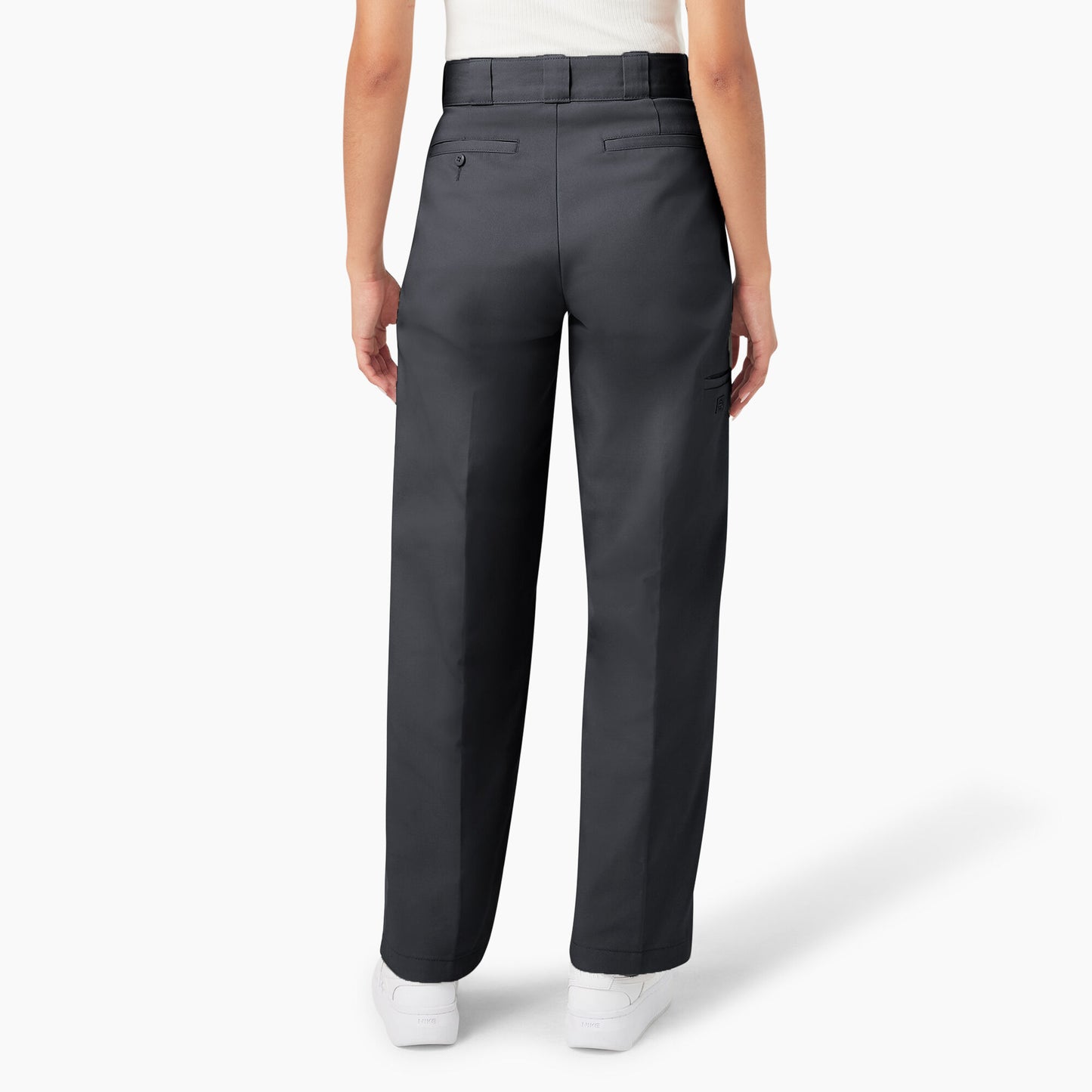 Women's Loose Fit Double Knee Work Pant - Charcoal