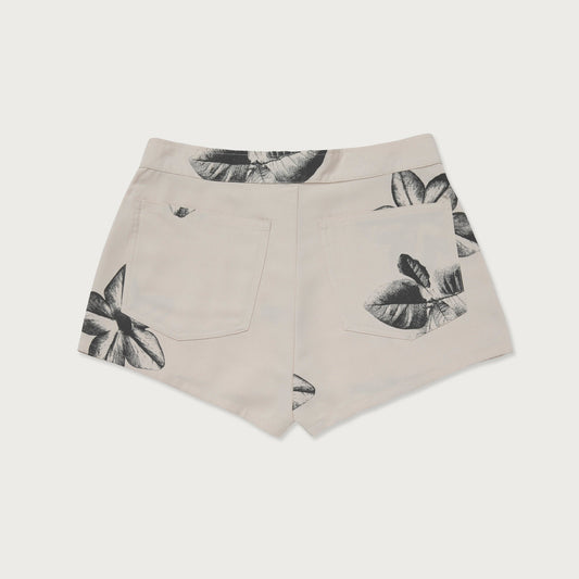 Womens Floral Print Shorts