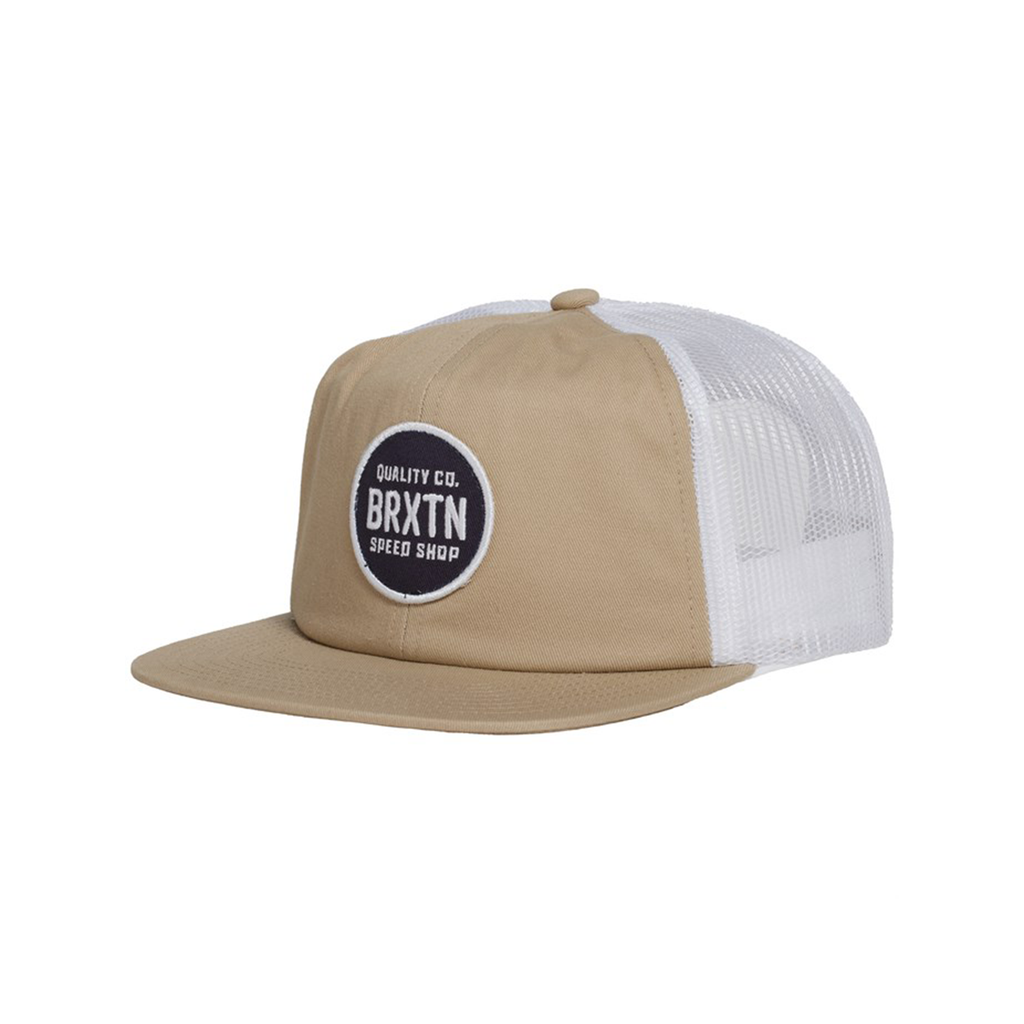 Gateway NetPlus Medium Profile Trucker Hat - Sand/Off White