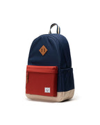 Herschel Heritage Backpack - Black Iris/Red Ochre/Twill