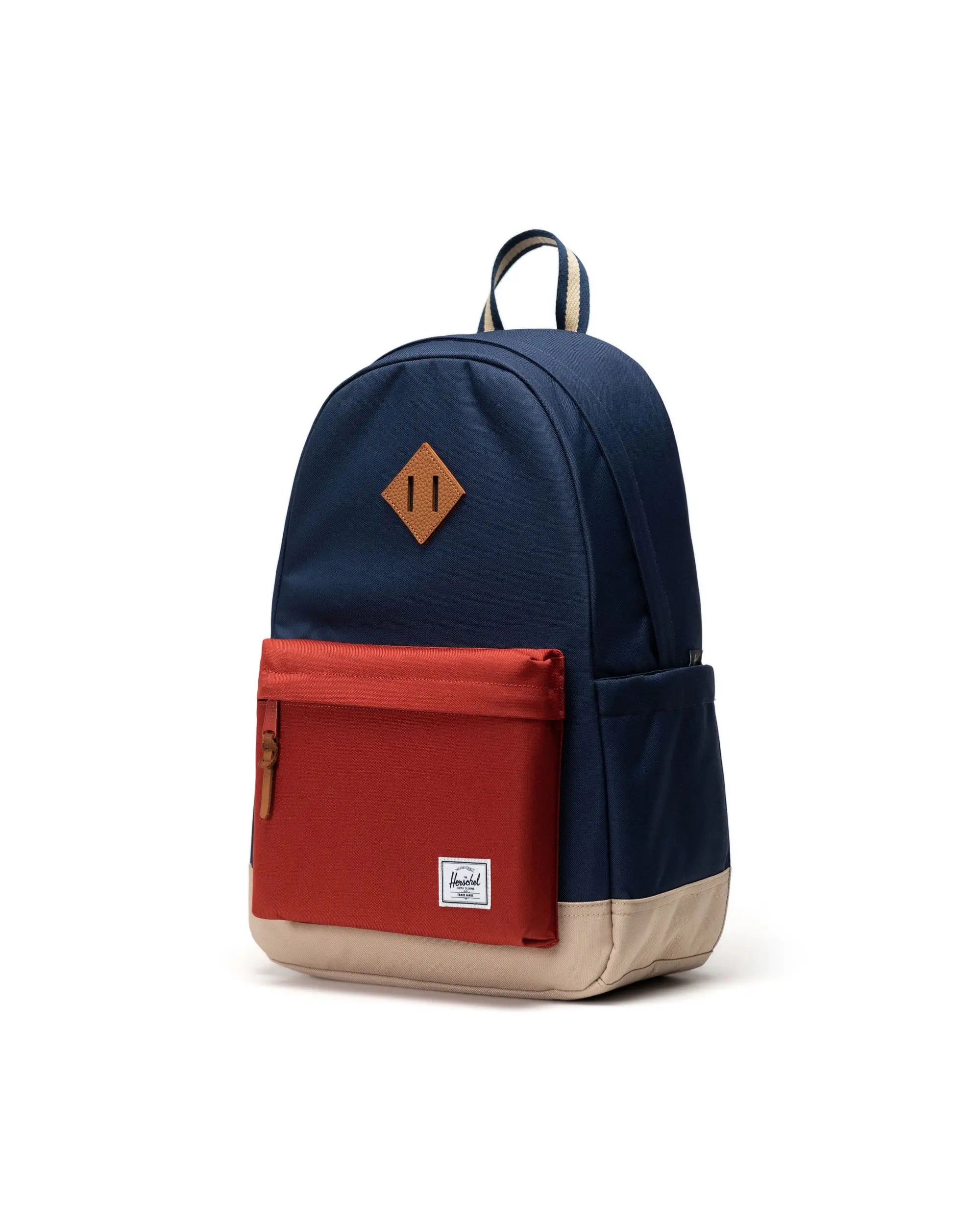 Herschel Heritage Backpack - Black Iris/Red Ochre/Twill
