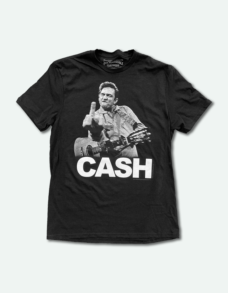 Johnny Cash (Finger) Tee