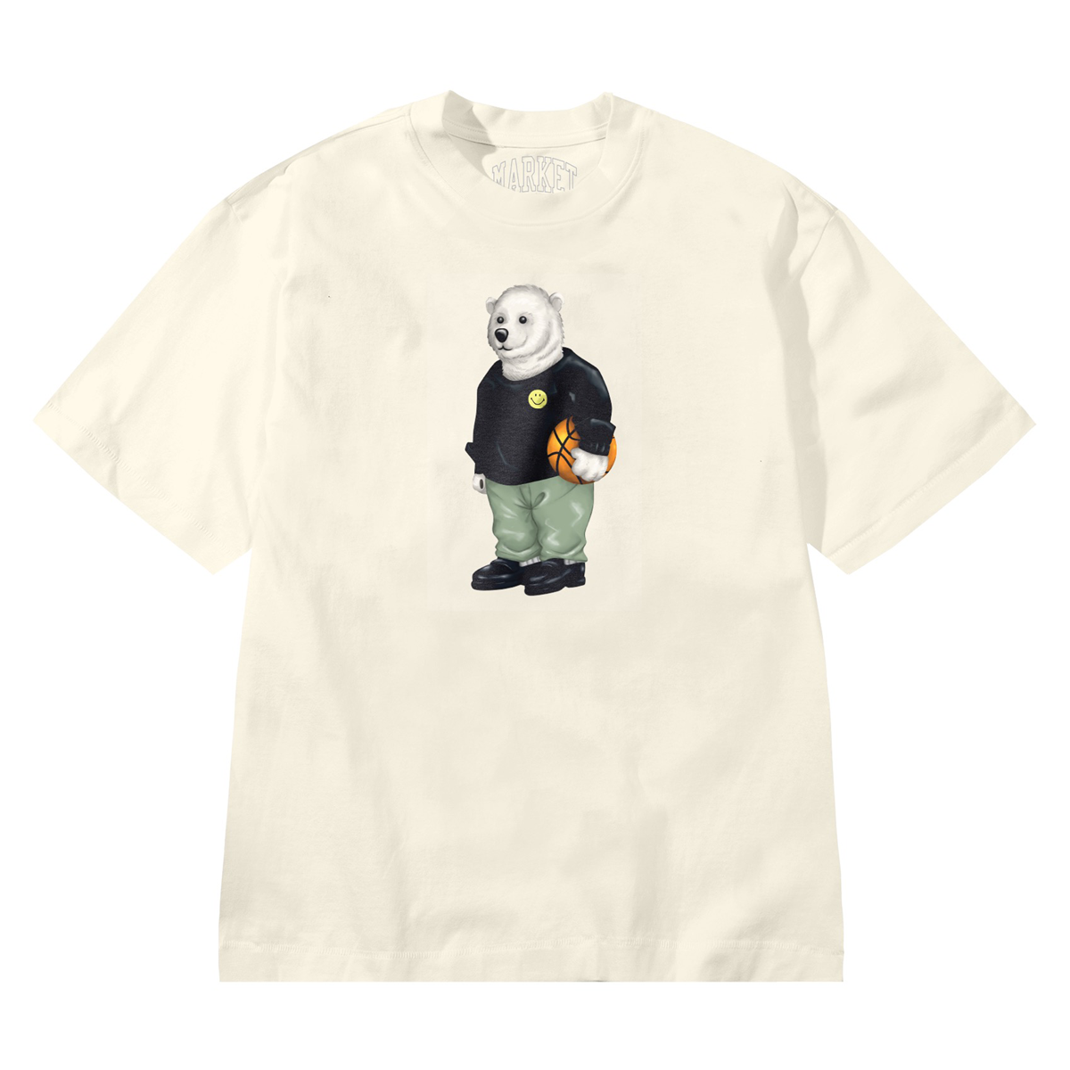Market Studios Smiley Polar Bear Tee