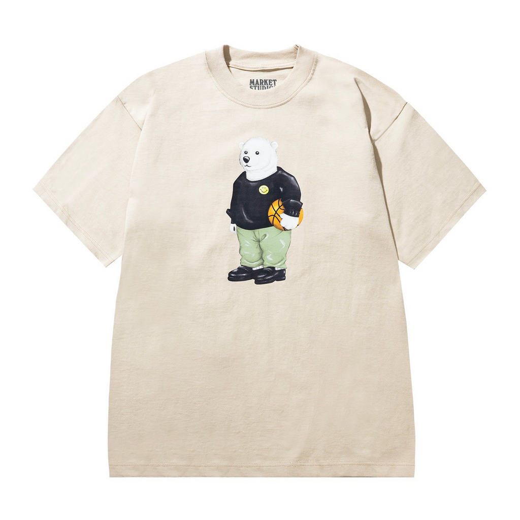Market Studios Smiley Polar Bear Tee