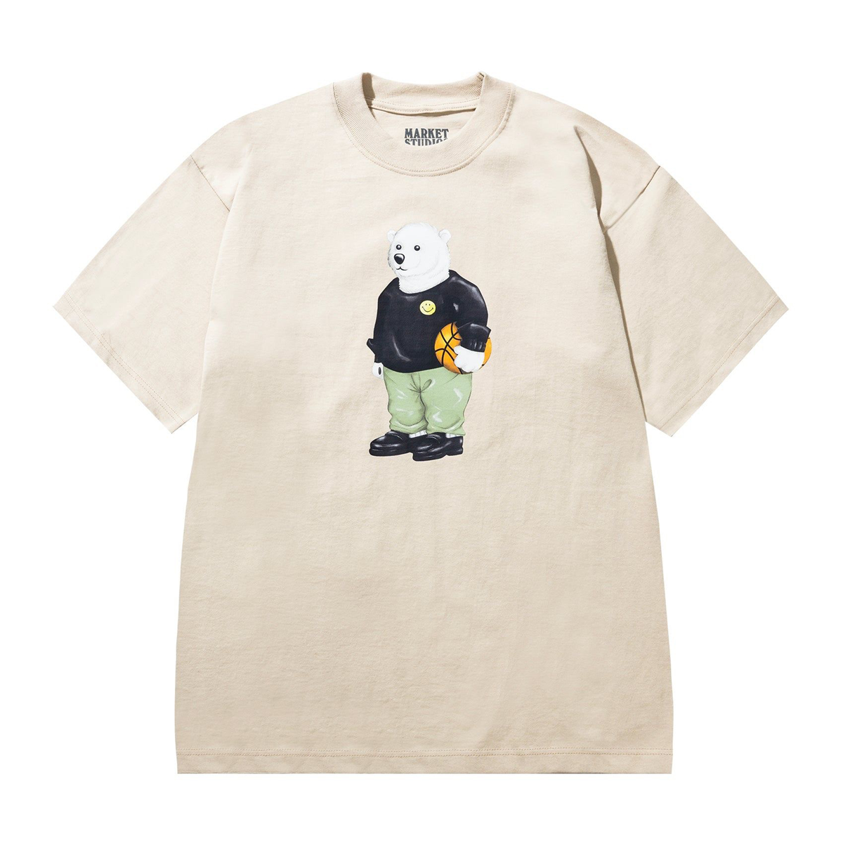 Market Studios Smiley Polar Bear Tee