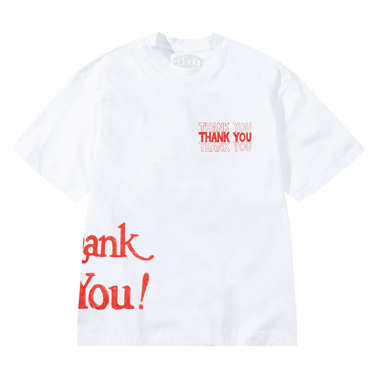 Market Studios Thank You Plastic Bag Tee