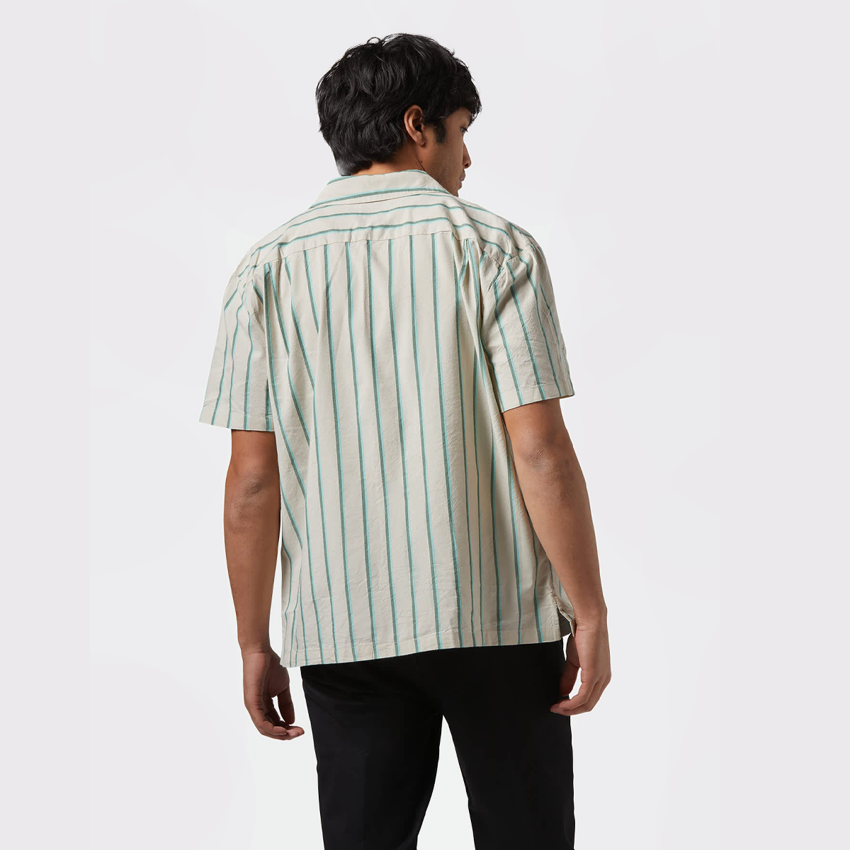 Men's Cru Stripe S/S Woven