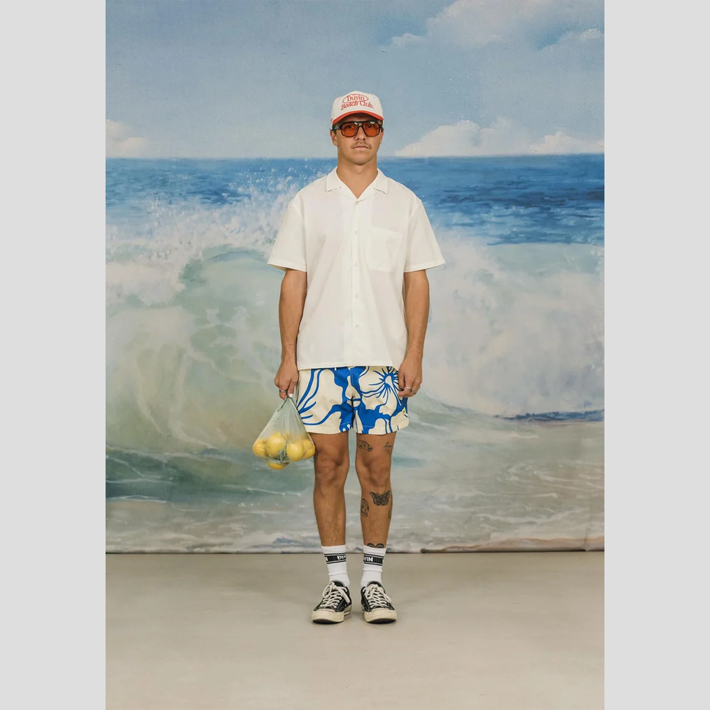 Basics Leisure Stretch Buttonup