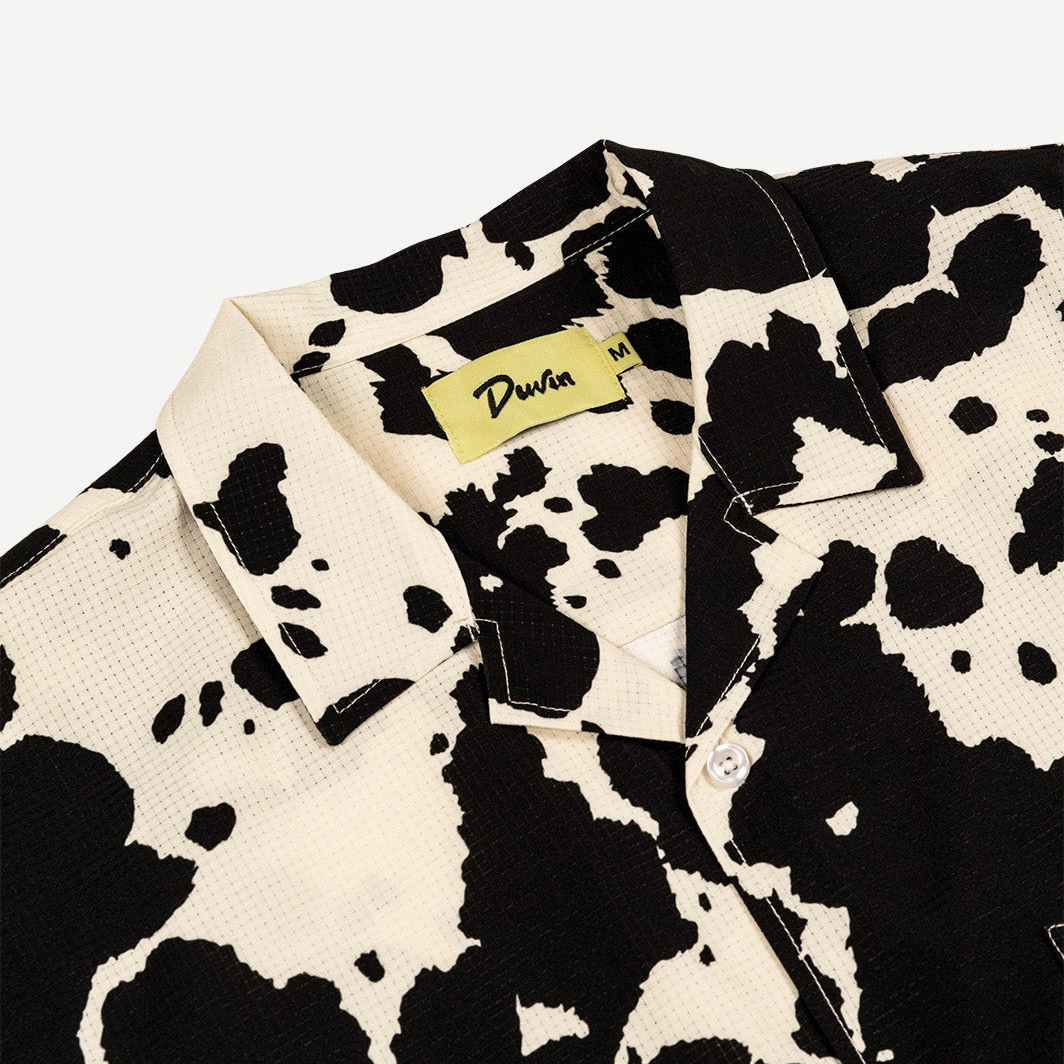 Cow Leisure Stretch Buttonup