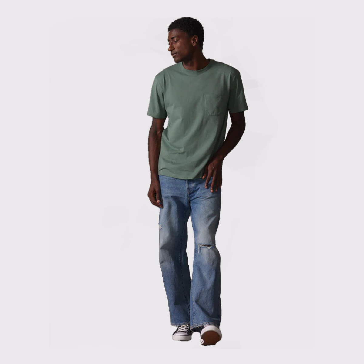 Men's Pima Cotton Pocket Tee