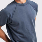 Unisex Recycled Fleece Raglan Short Sleeve Sweatshirt