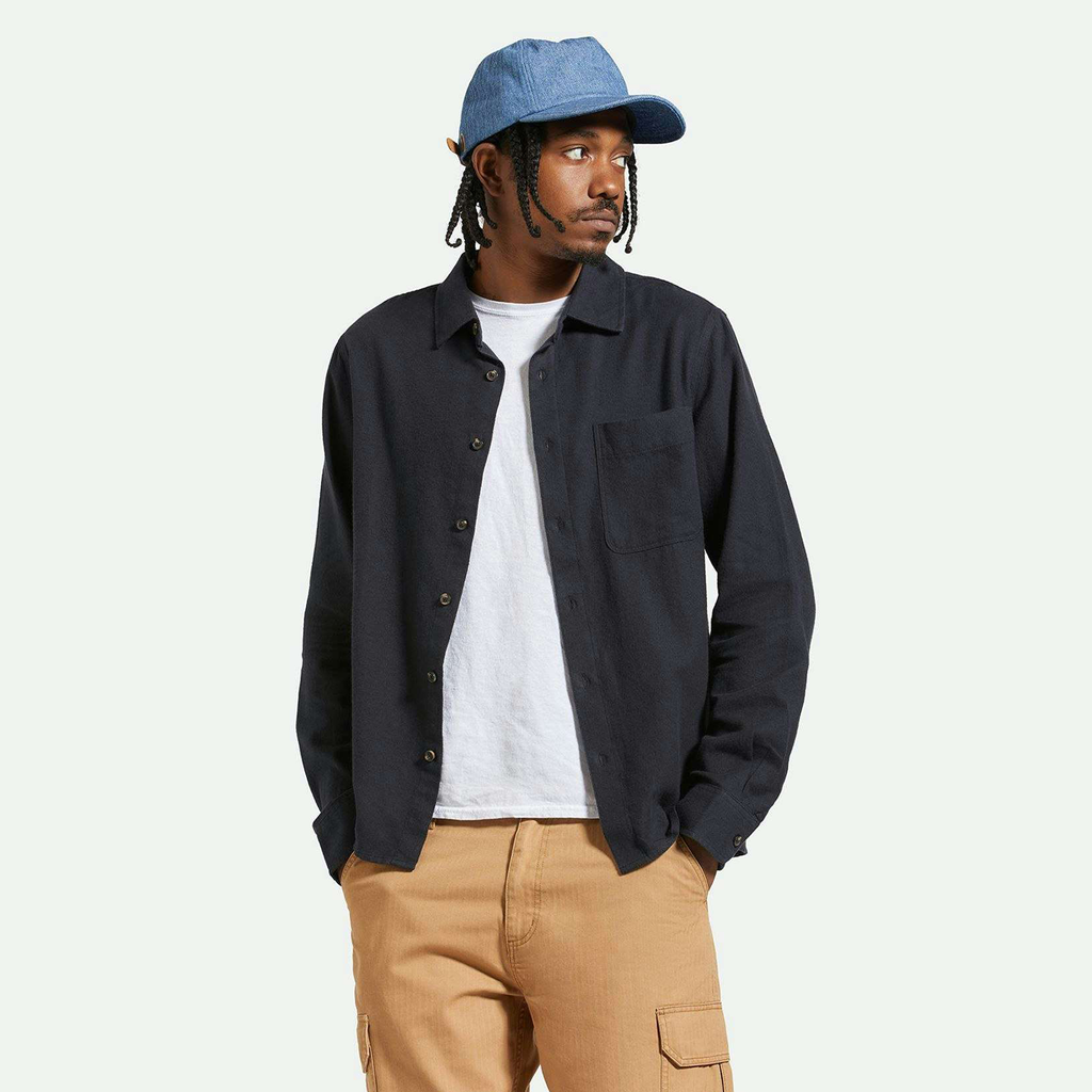 Men's Hasting Light Weight Flannel - Black