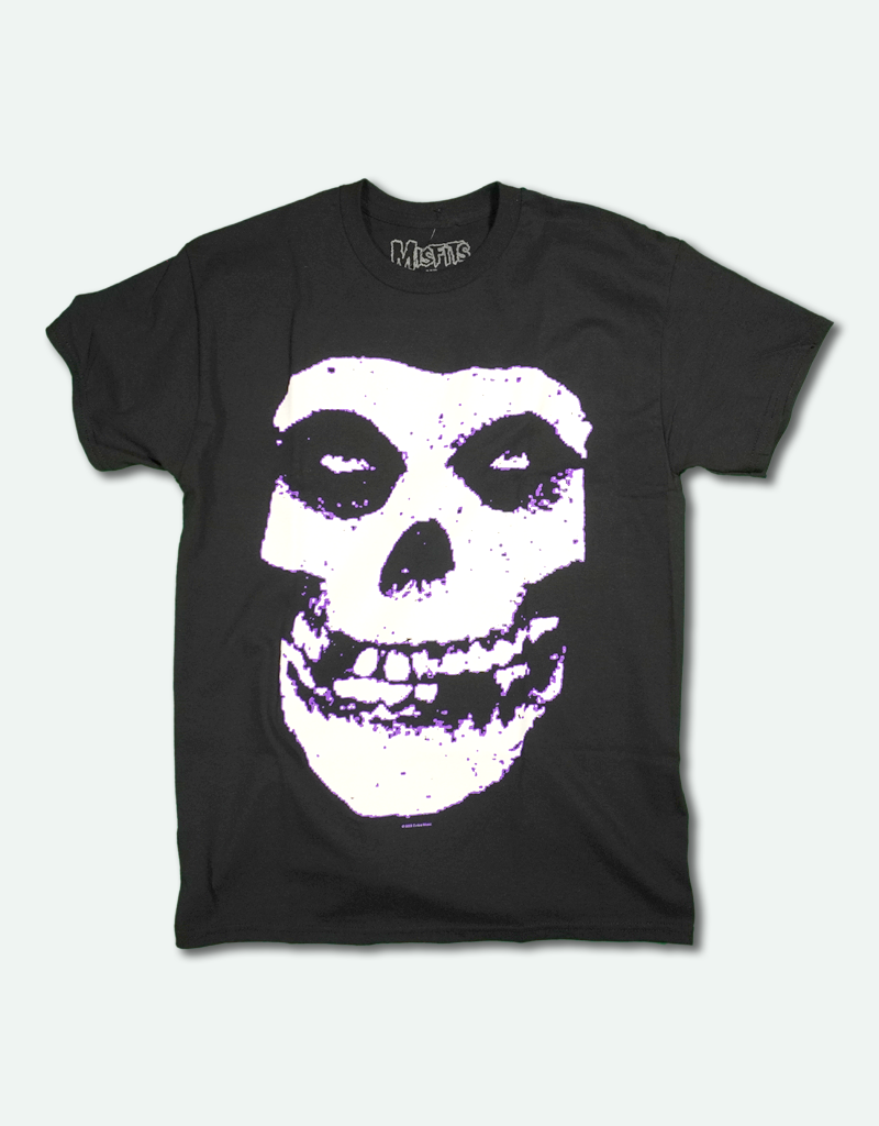 Misfits (Large Skull 2- Purple Digital) Tee