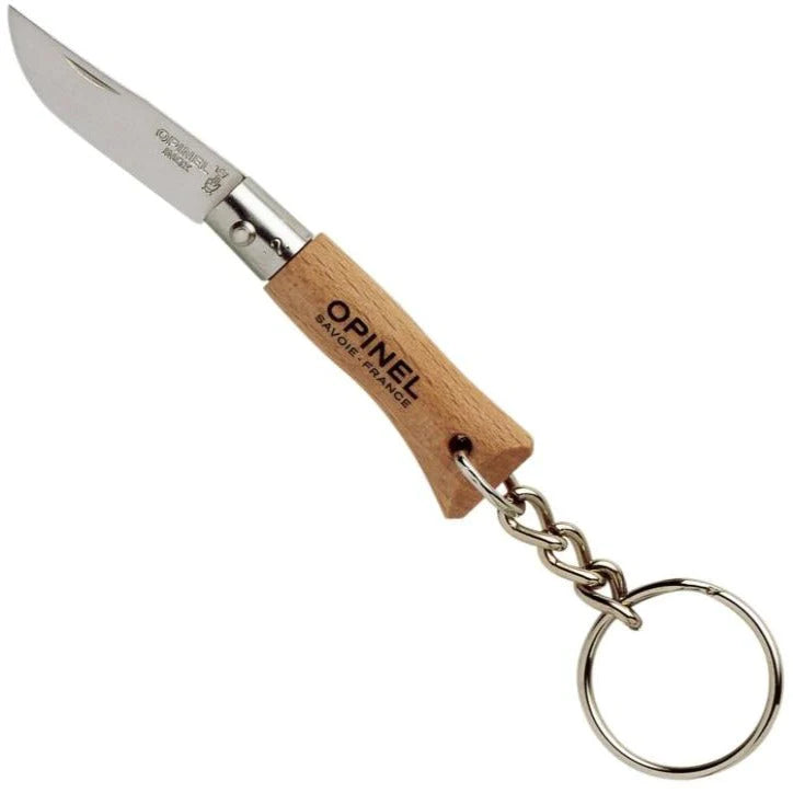 Opinel No.02 Stainless Steel Keychain