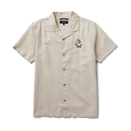 Men's Gonzo Camp Collar Shirt - Bone Kampai