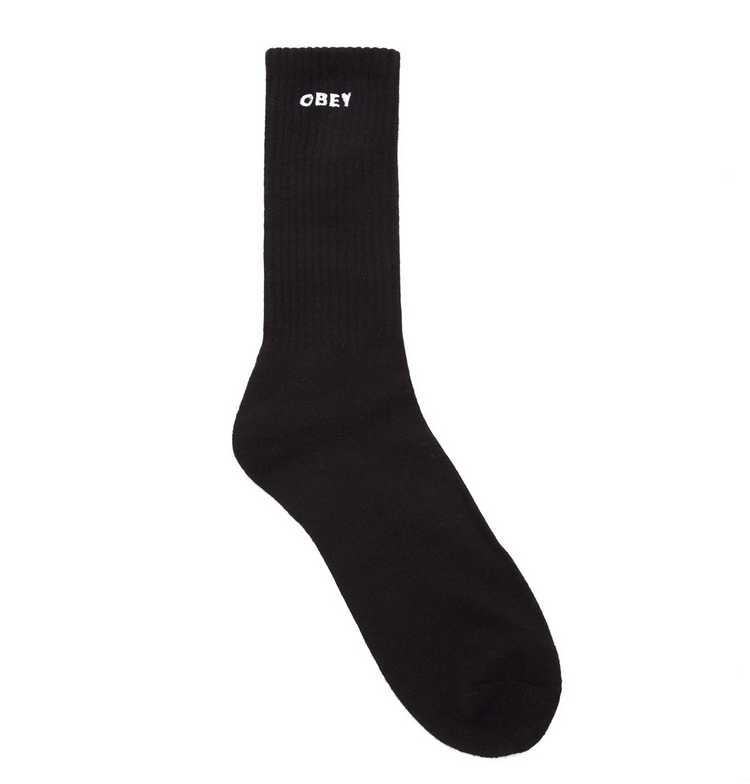 Obey Bold Socks - Black