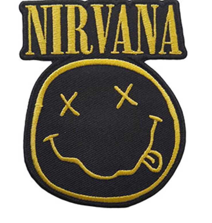 Nirvana (Logo & Smiley) Patch