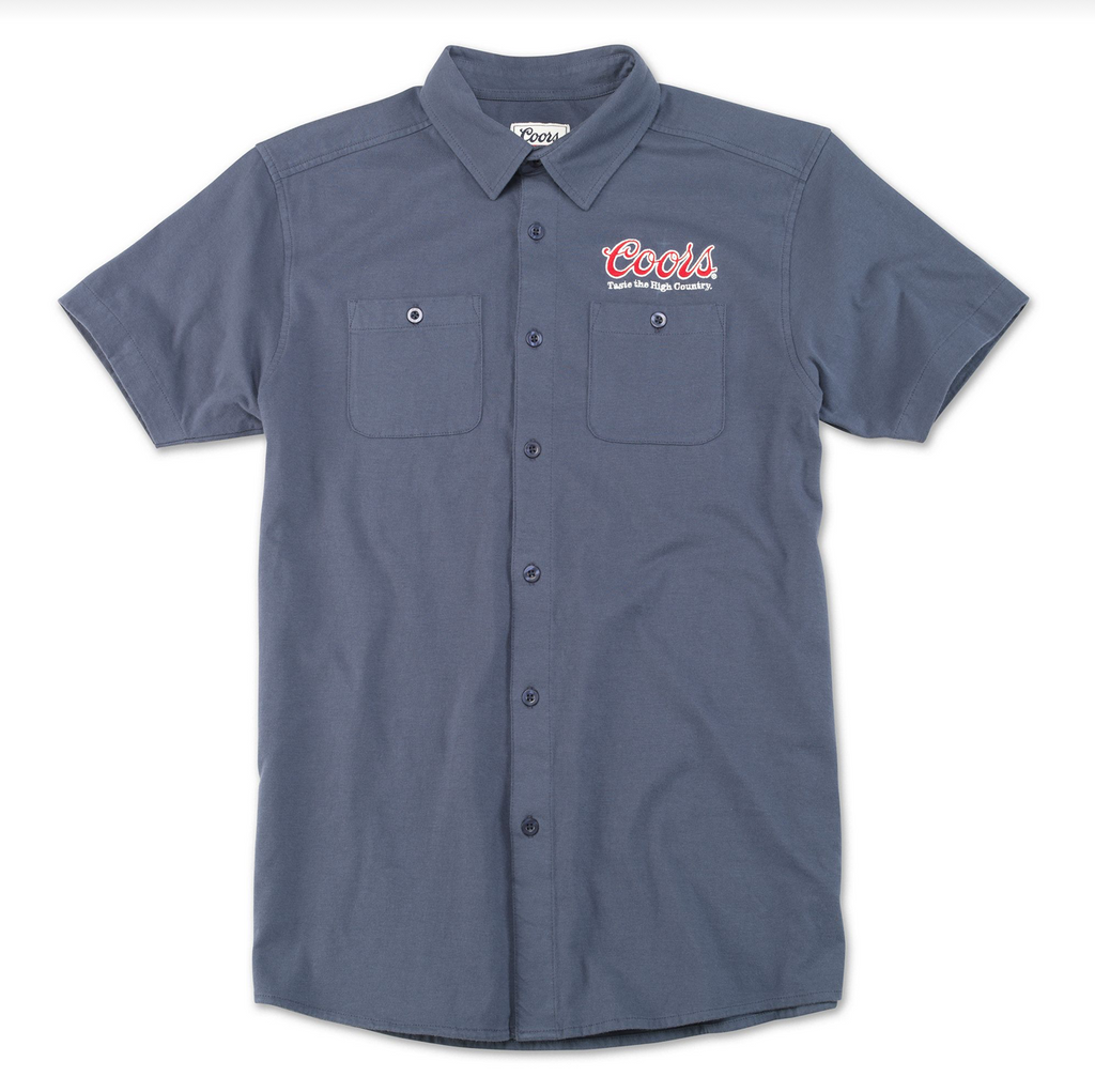 Men's Coors Brew Master Button Up