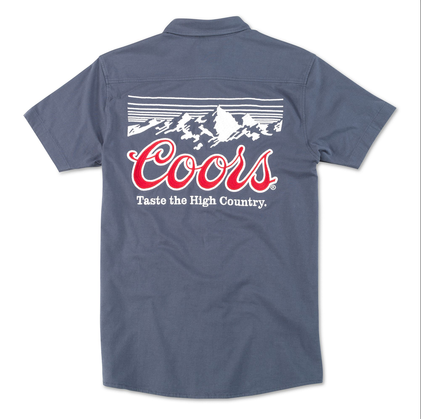 Men's Coors Brew Master Button Up