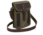 Rothco Canvas Travel Portfolio Bag With Leather Accents