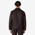 Men's Dickies Lined Eisenhower Jacket TJ15 - Dark Brown