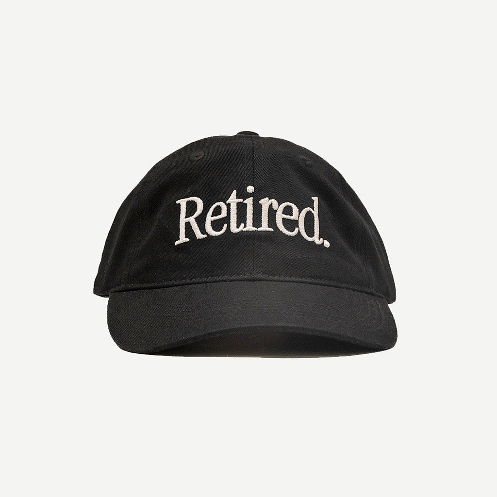 Retired Hat Black