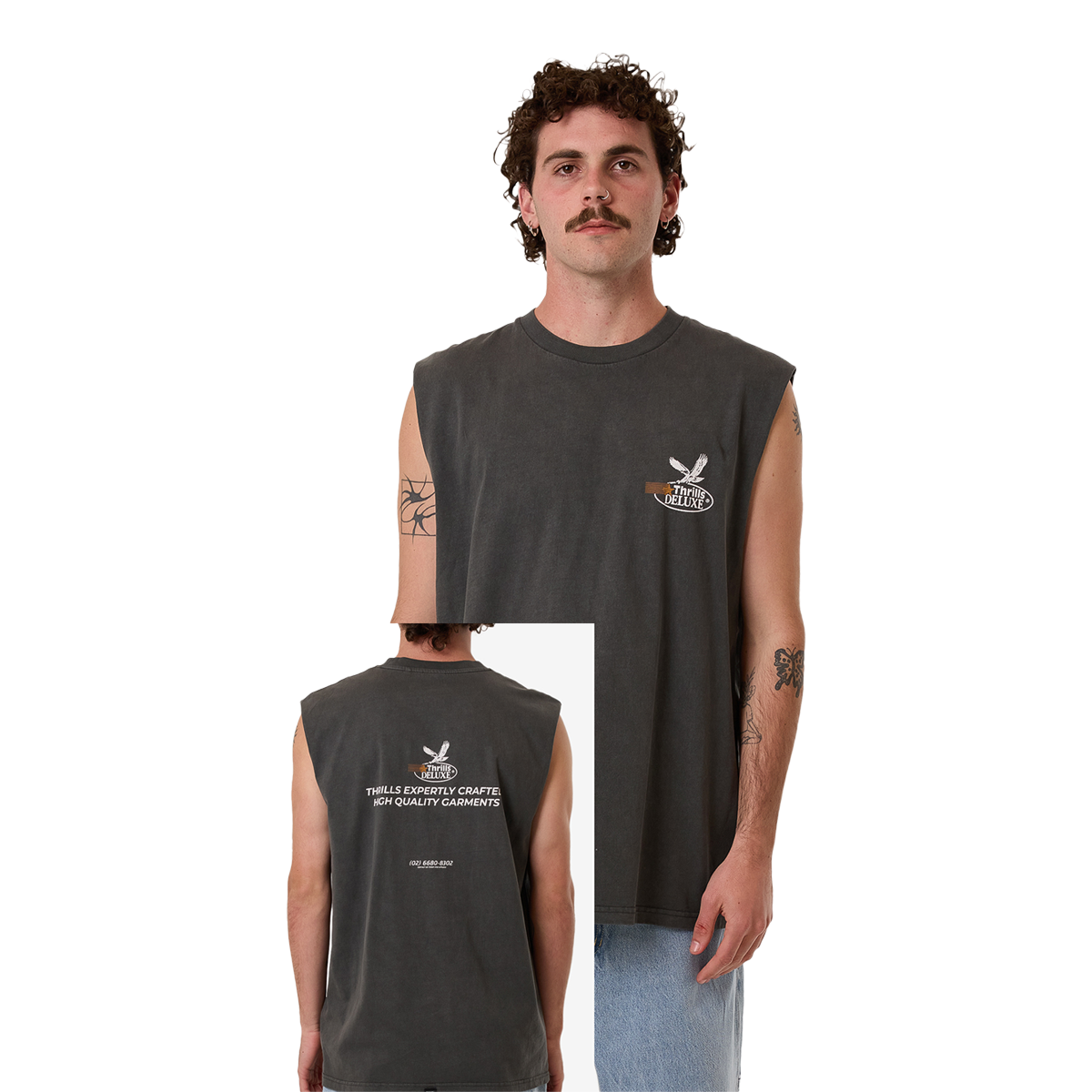 Deluxe Merch Fit Muscle Tee
