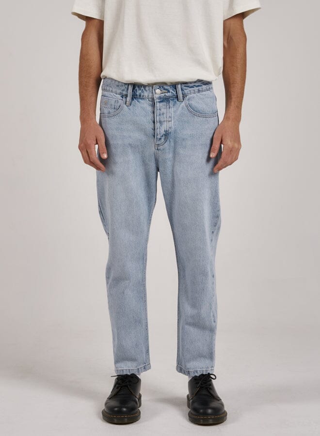 Men's Chopped Denim Jeans - Ash Blue