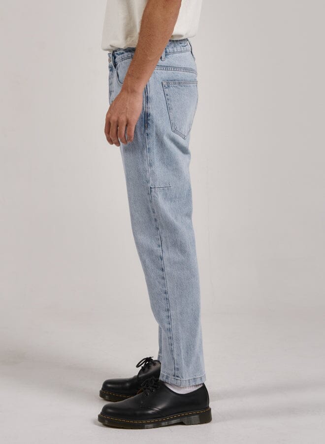 Men's Chopped Denim Jeans - Ash Blue